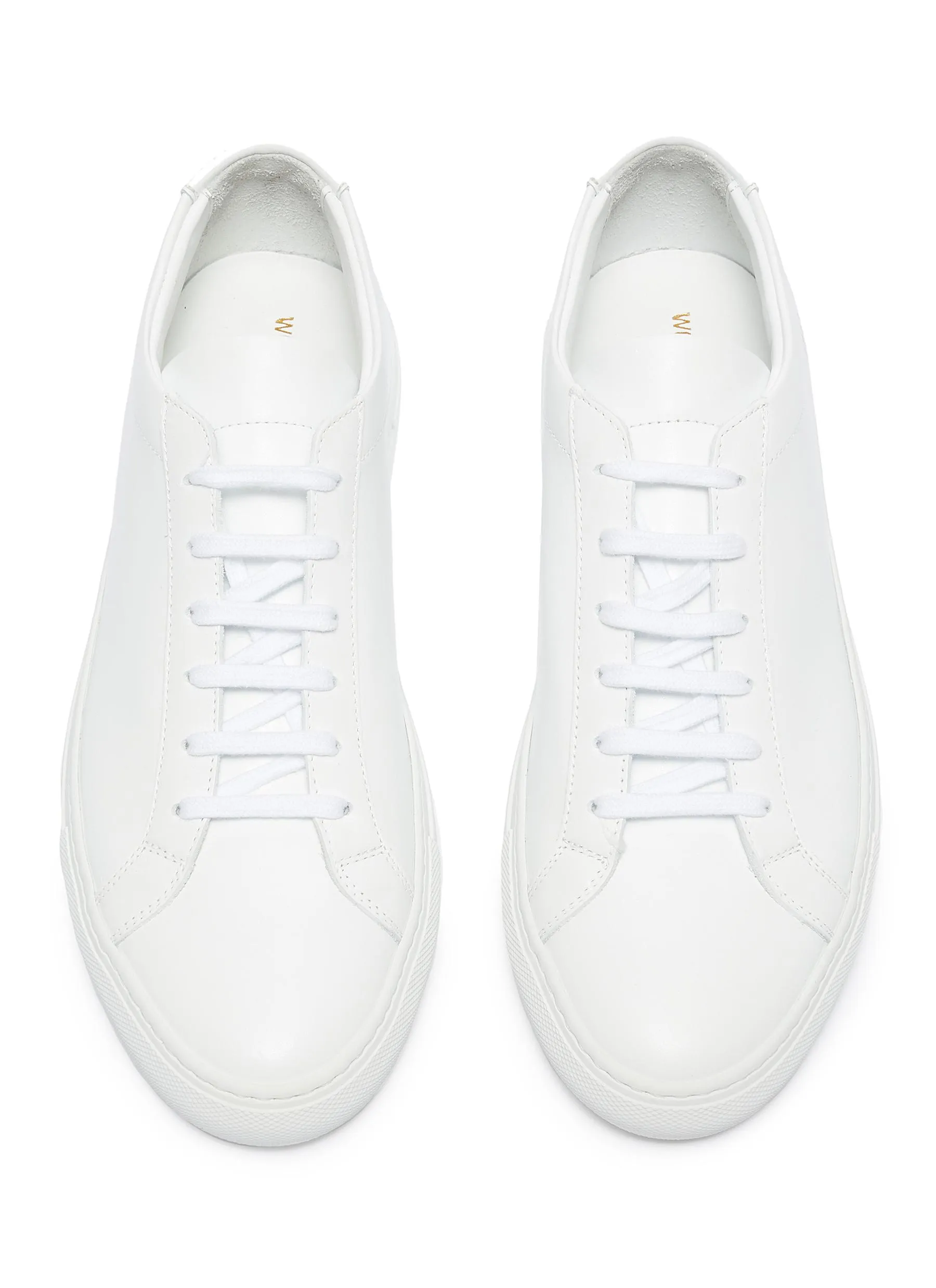 -----------COMMON PROJECTS  ---- ------------WHITE ----'Original Achilles' leather sneakers --