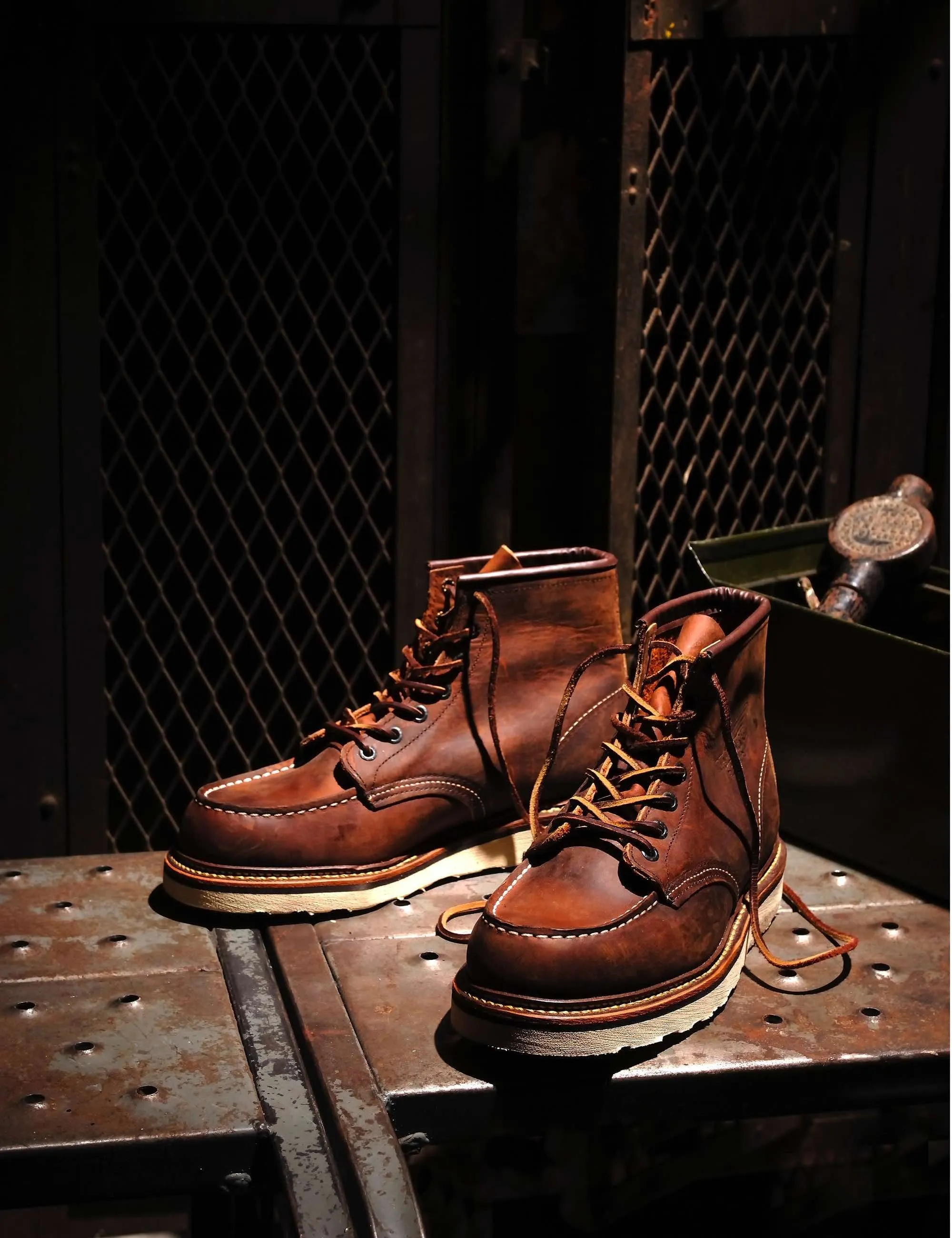 1907D Heritage 6" Moc Toe Boot - Copper Rough & Tough Leather