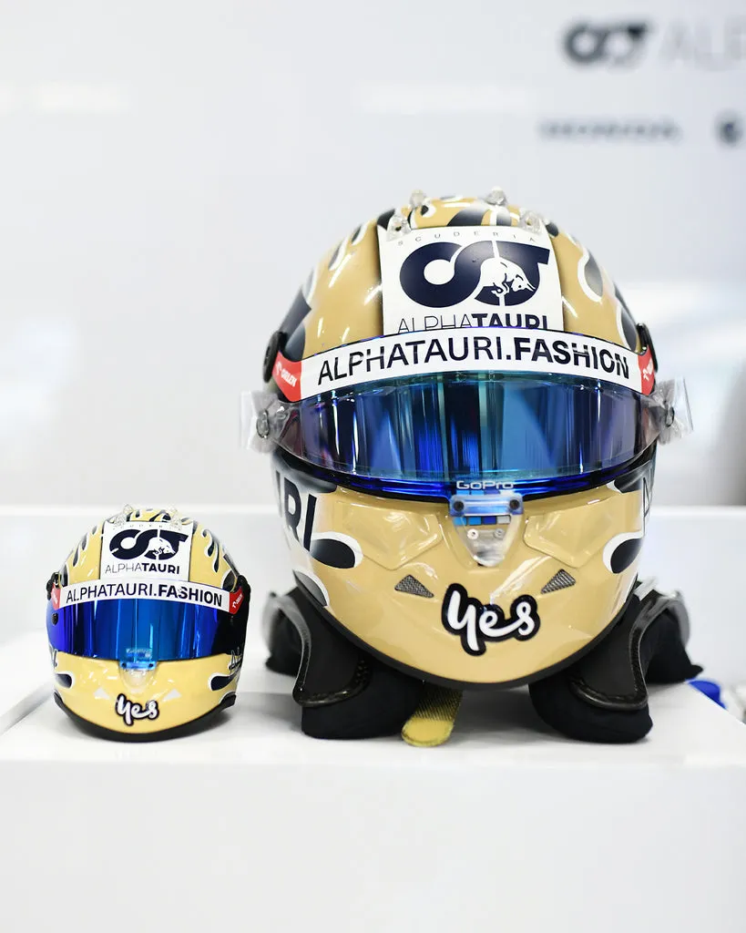 2023 AlphaTauri DR 1:2 Scale Mini Helmet