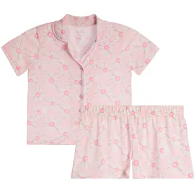 2pc Flower Short Set