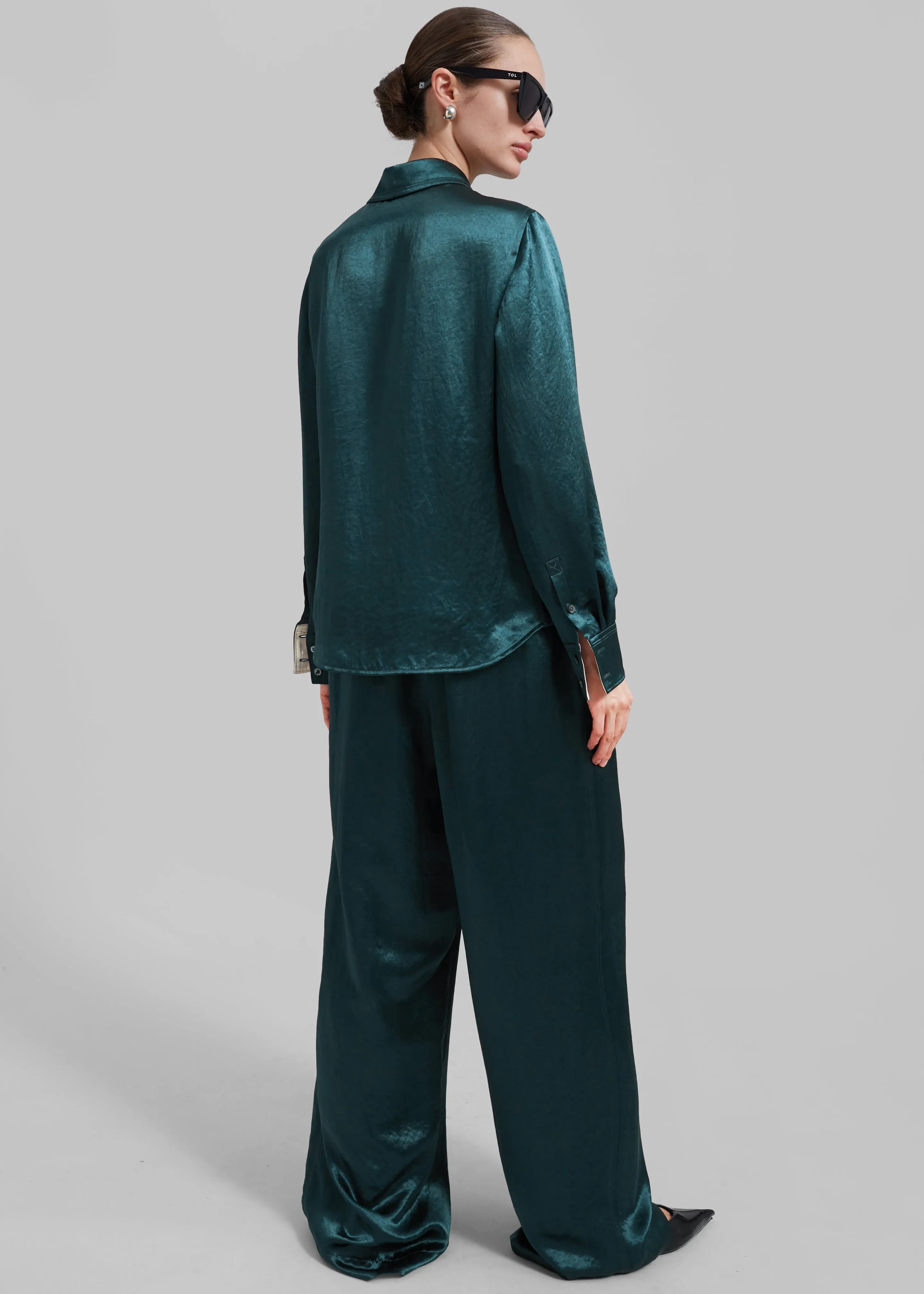 3.1 Phillip Lim Pajama Trousers - Deep Ocean