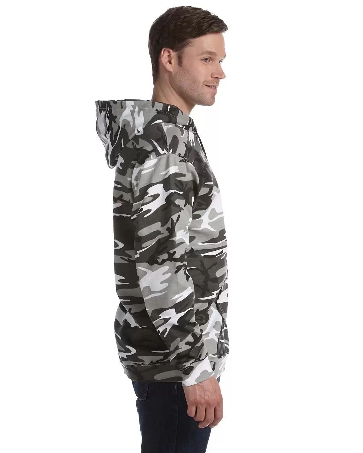 3969 Code V Camouflage Pullover Hooded Sweatshirt  SKU: 3969