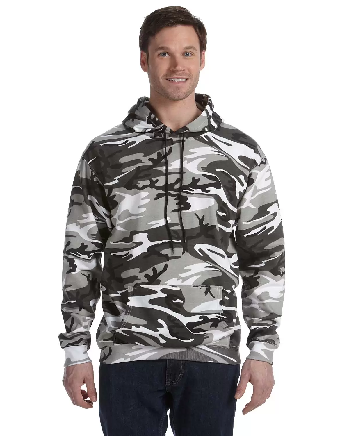 3969 Code V Camouflage Pullover Hooded Sweatshirt  SKU: 3969