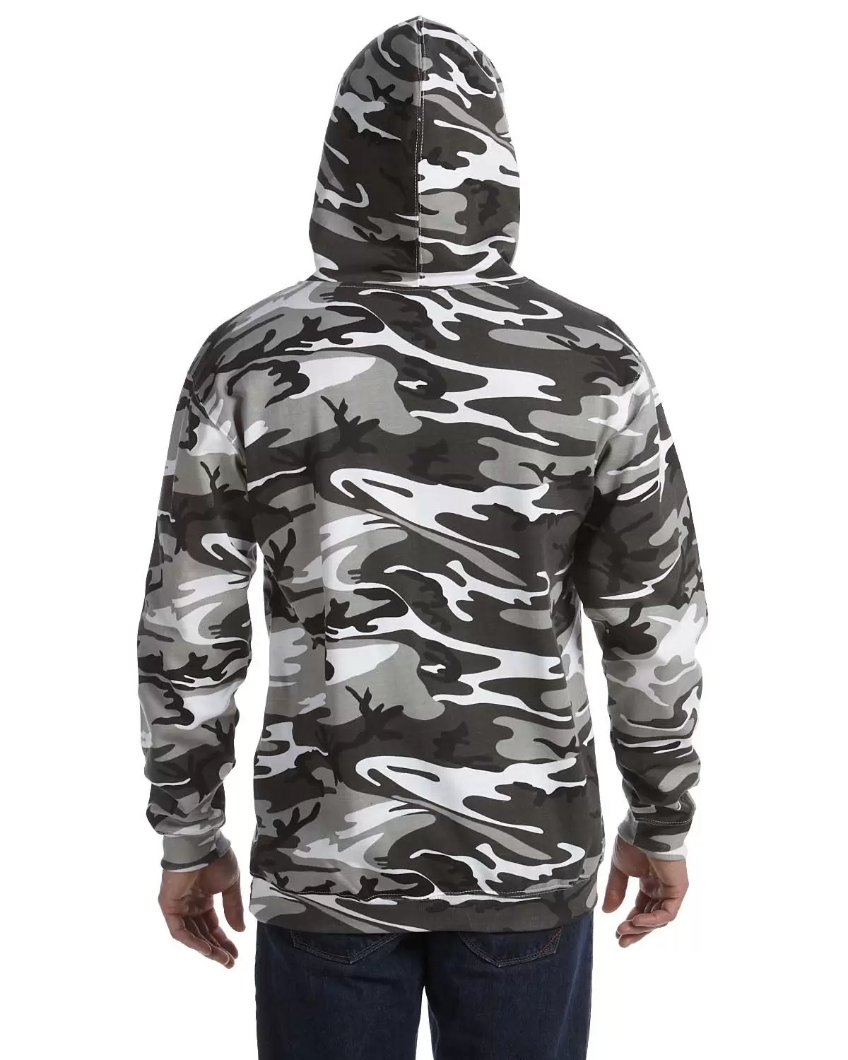 3969 Code V Camouflage Pullover Hooded Sweatshirt  SKU: 3969