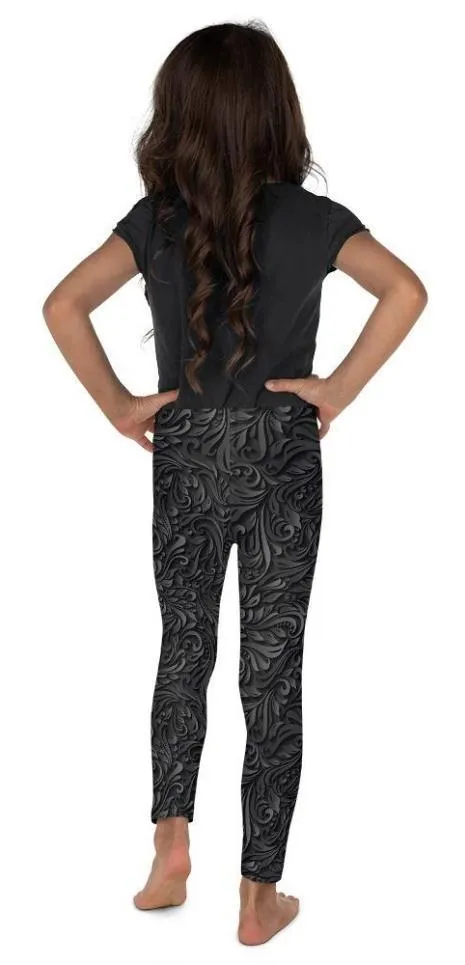 3D Art Deco Kid's Leggings