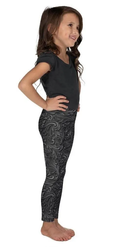 3D Art Deco Kid's Leggings