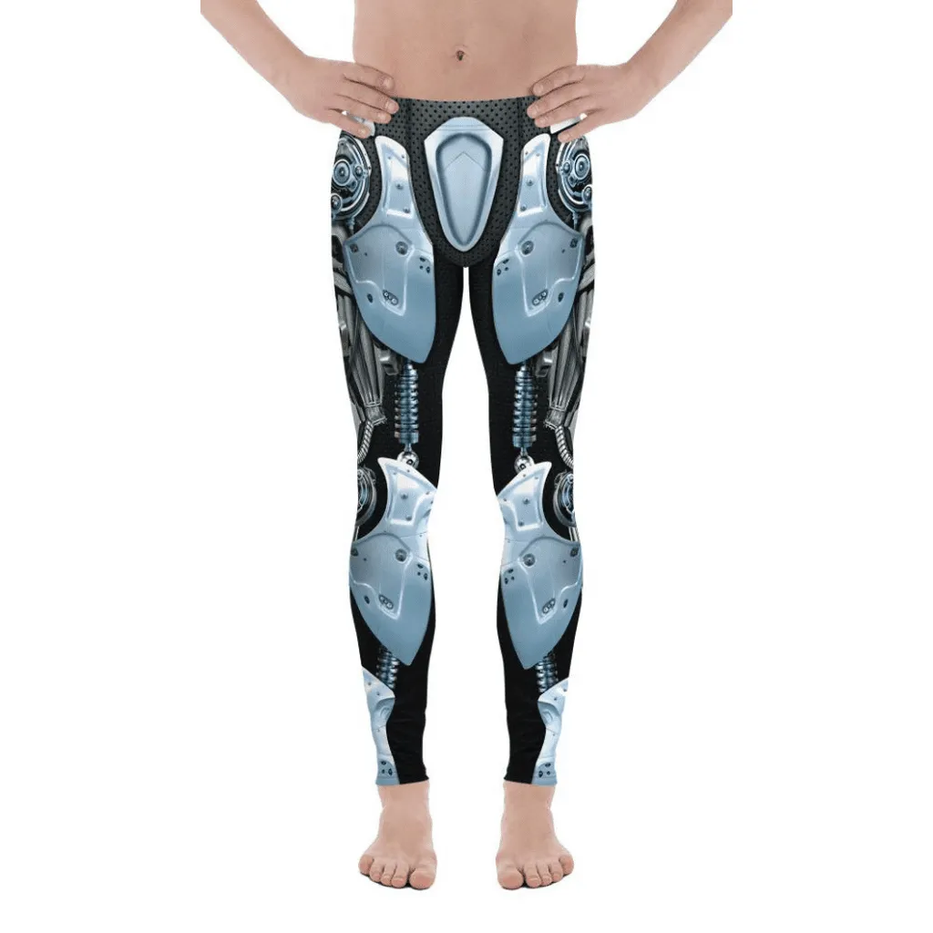 3D Robotic Men's Leggings