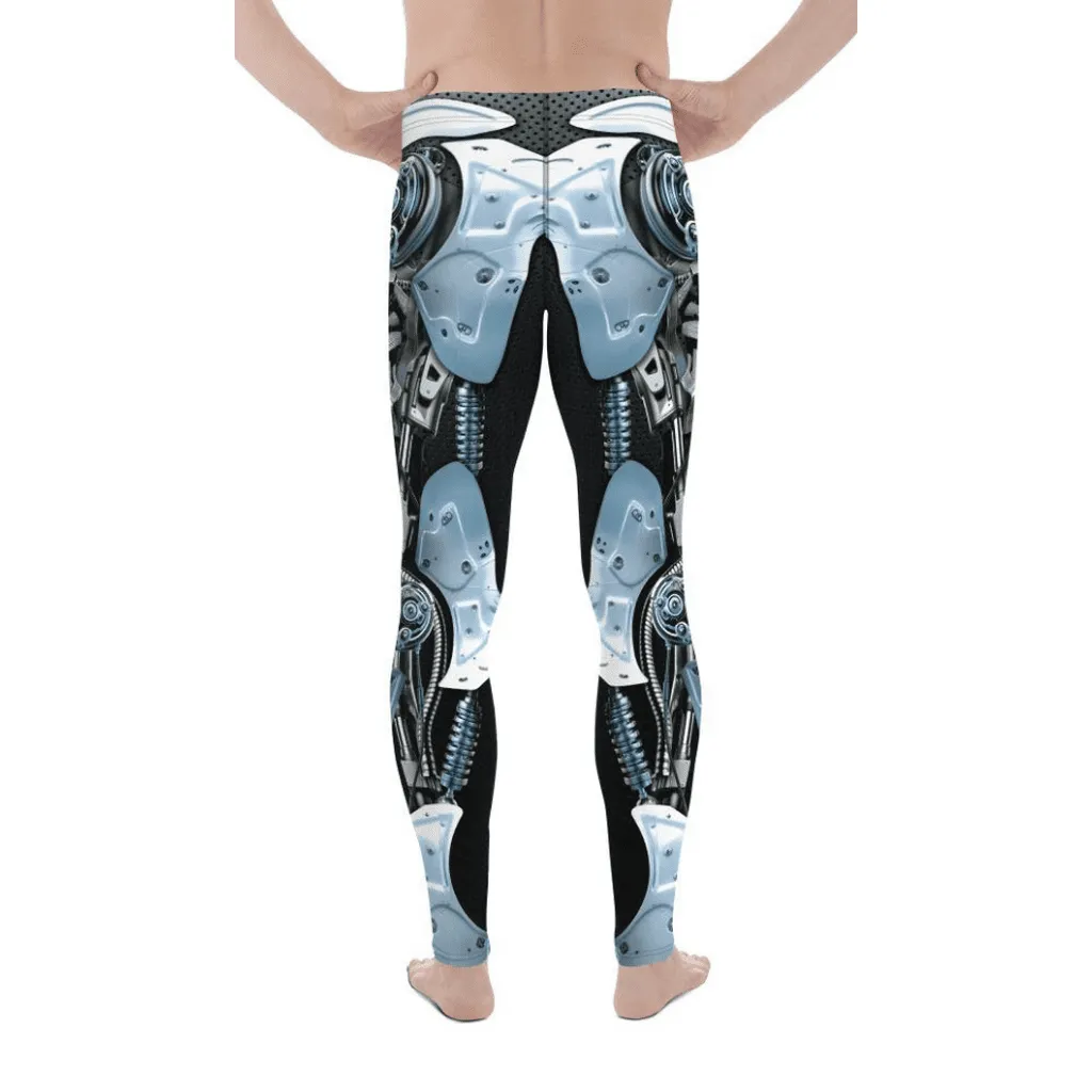 3D Robotic Men's Leggings