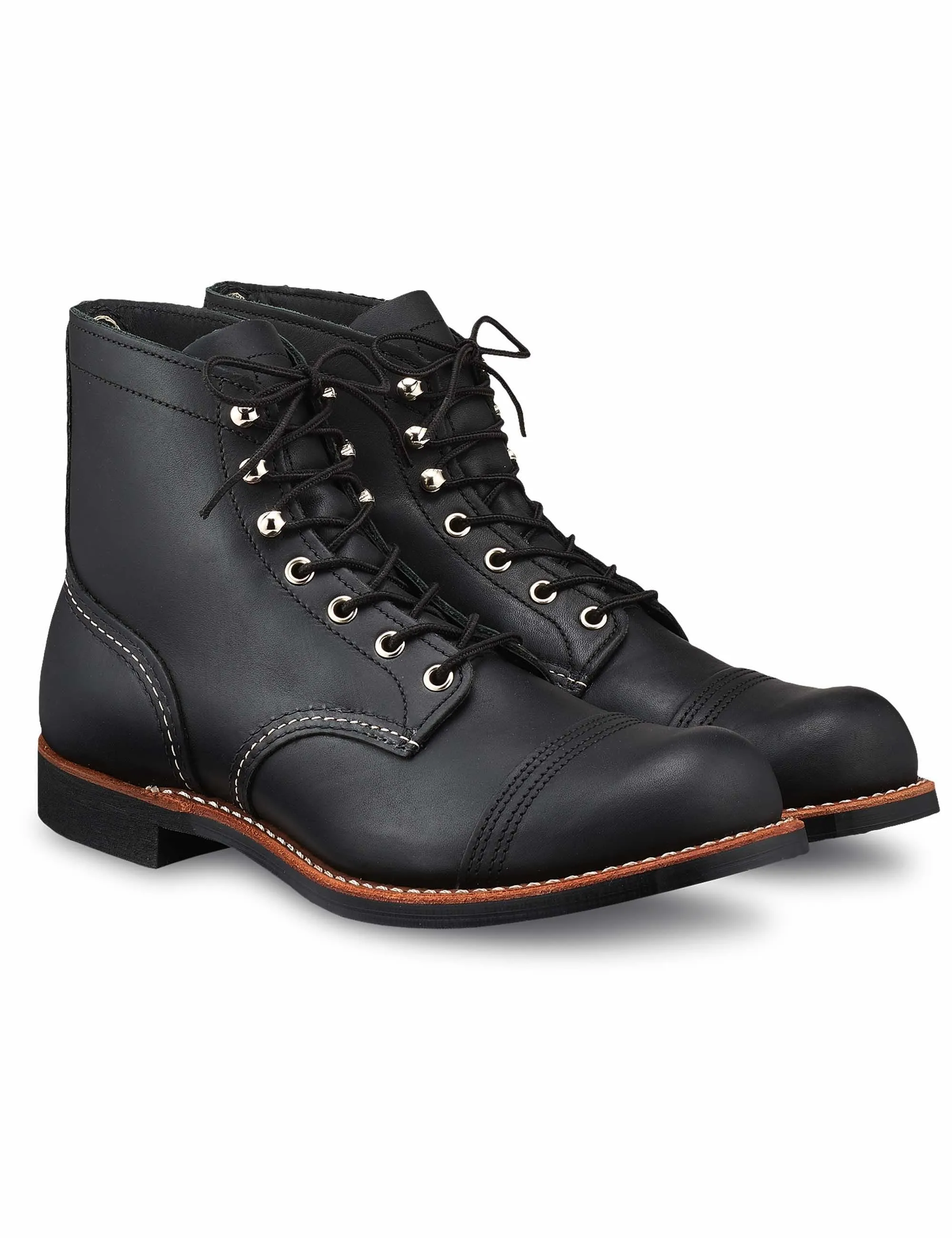 8084D Heritage 6" Iron Ranger Boot - Black Harness Leather