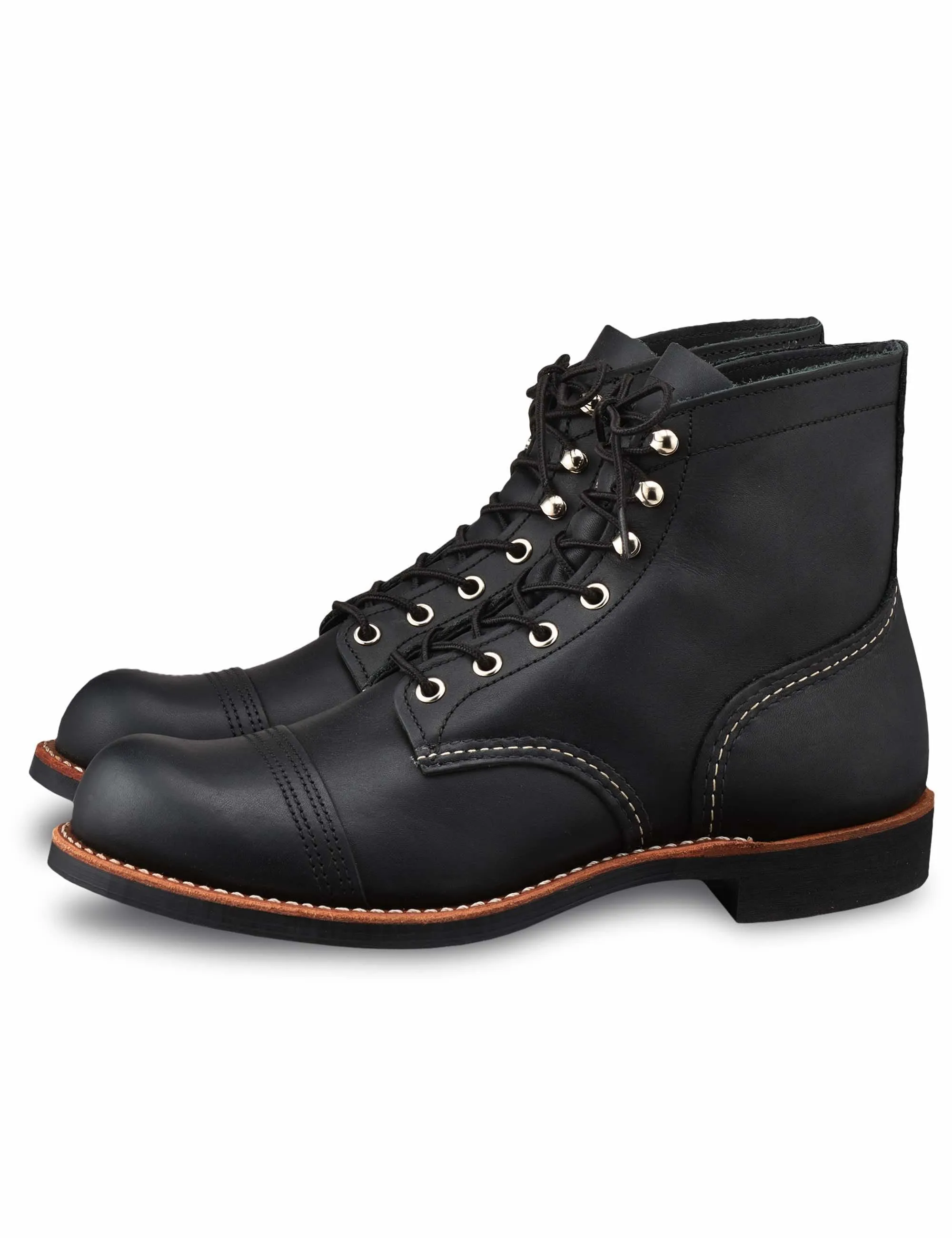 8084D Heritage 6" Iron Ranger Boot - Black Harness Leather