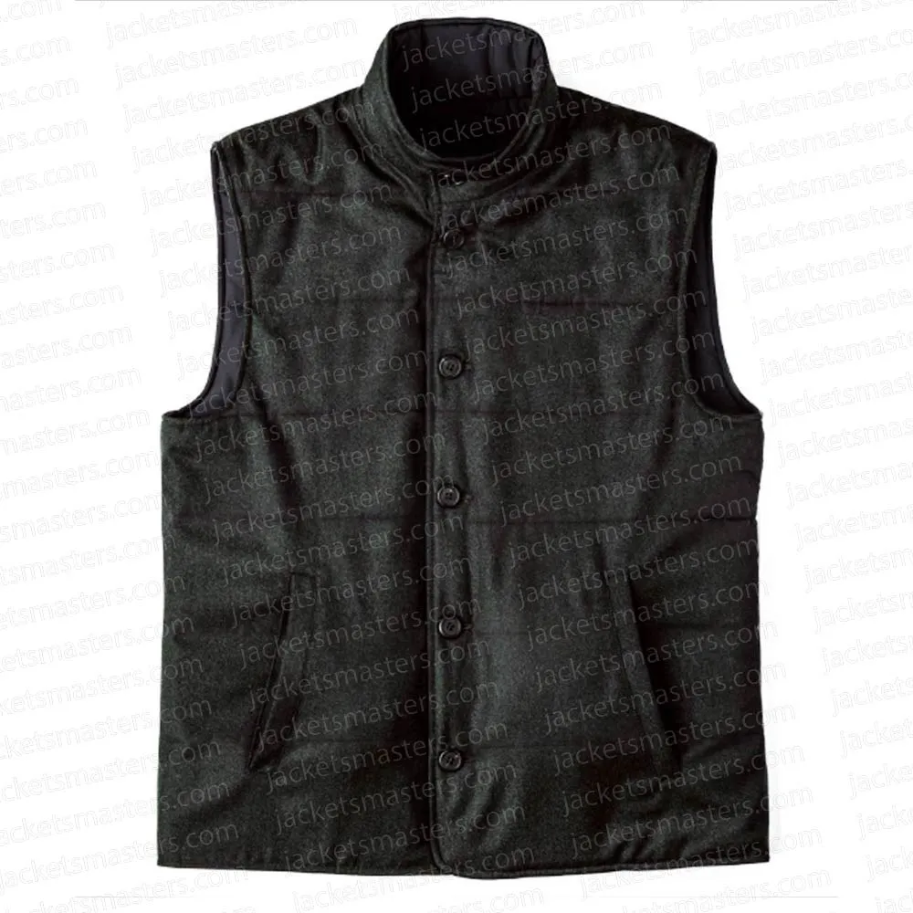 A Castle For Christmas Cary Elwes Wool Vest