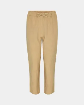 ABIGAILESY TROUSERS - Camel