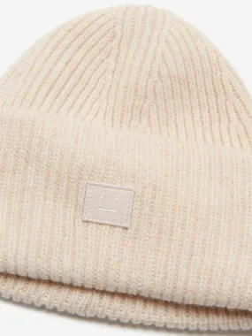 Acne Studios Face Small Logo Knitted Hat 