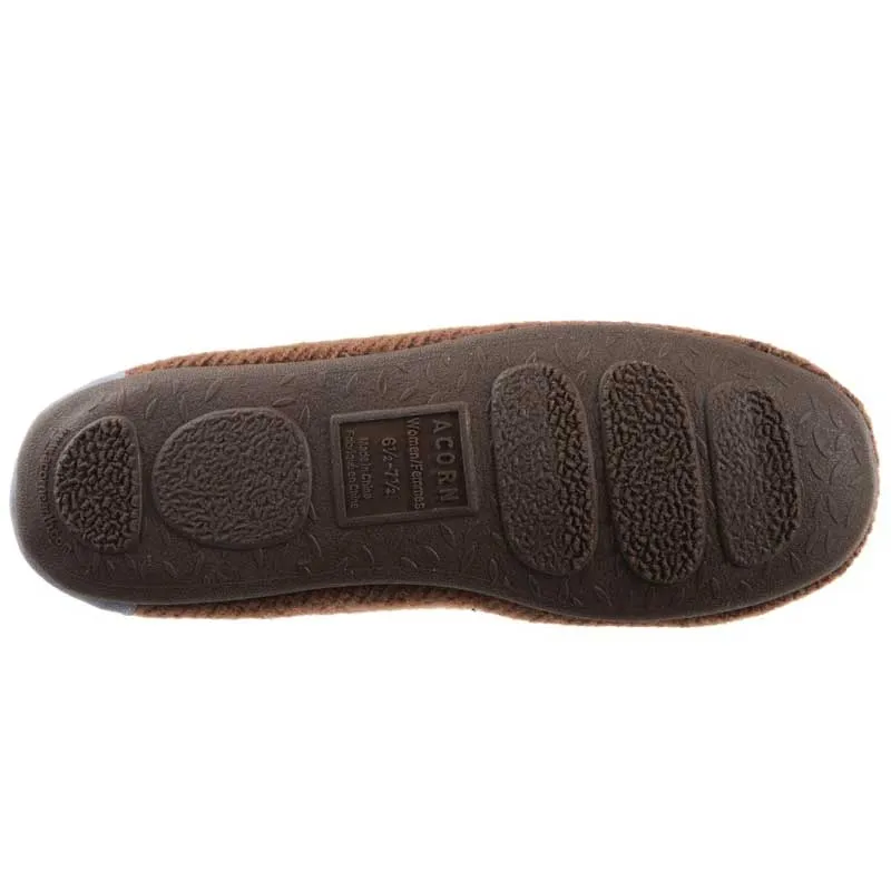 Acorn Andover Driver Slipper Buckskin (Women's)