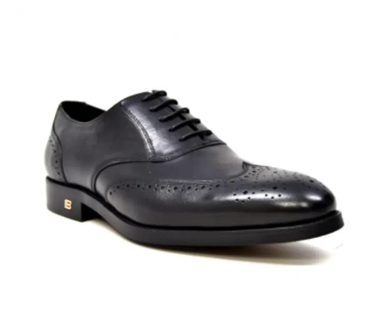 Adam Leather Mens Dress Shoes - British Collection with Oxford Leather Upper and Cushion Sole