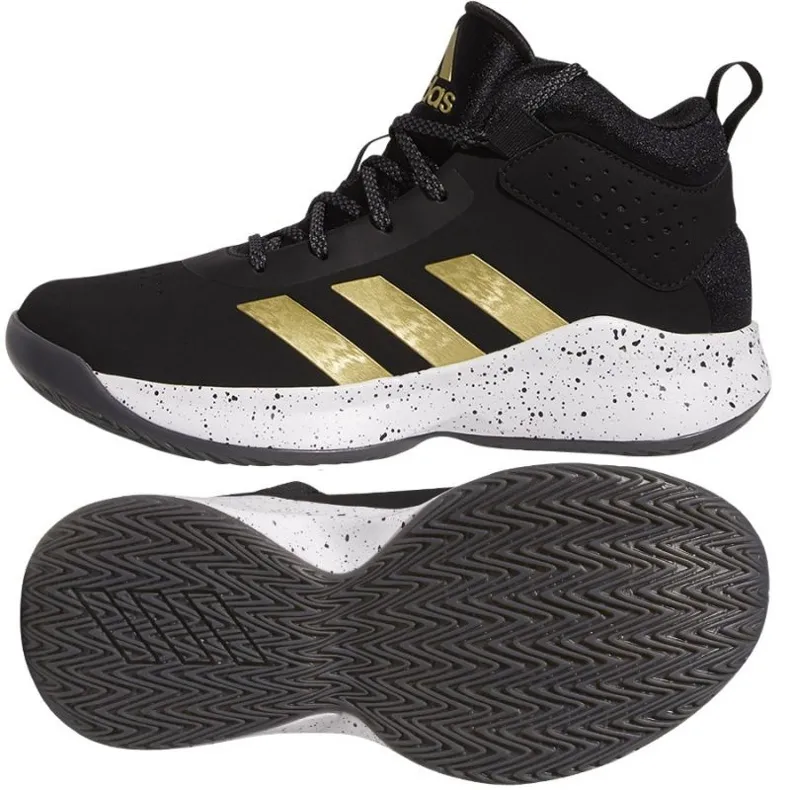 Adidas Cross Em Up 5 K Wide Jr GX4790 basketball shoe black black