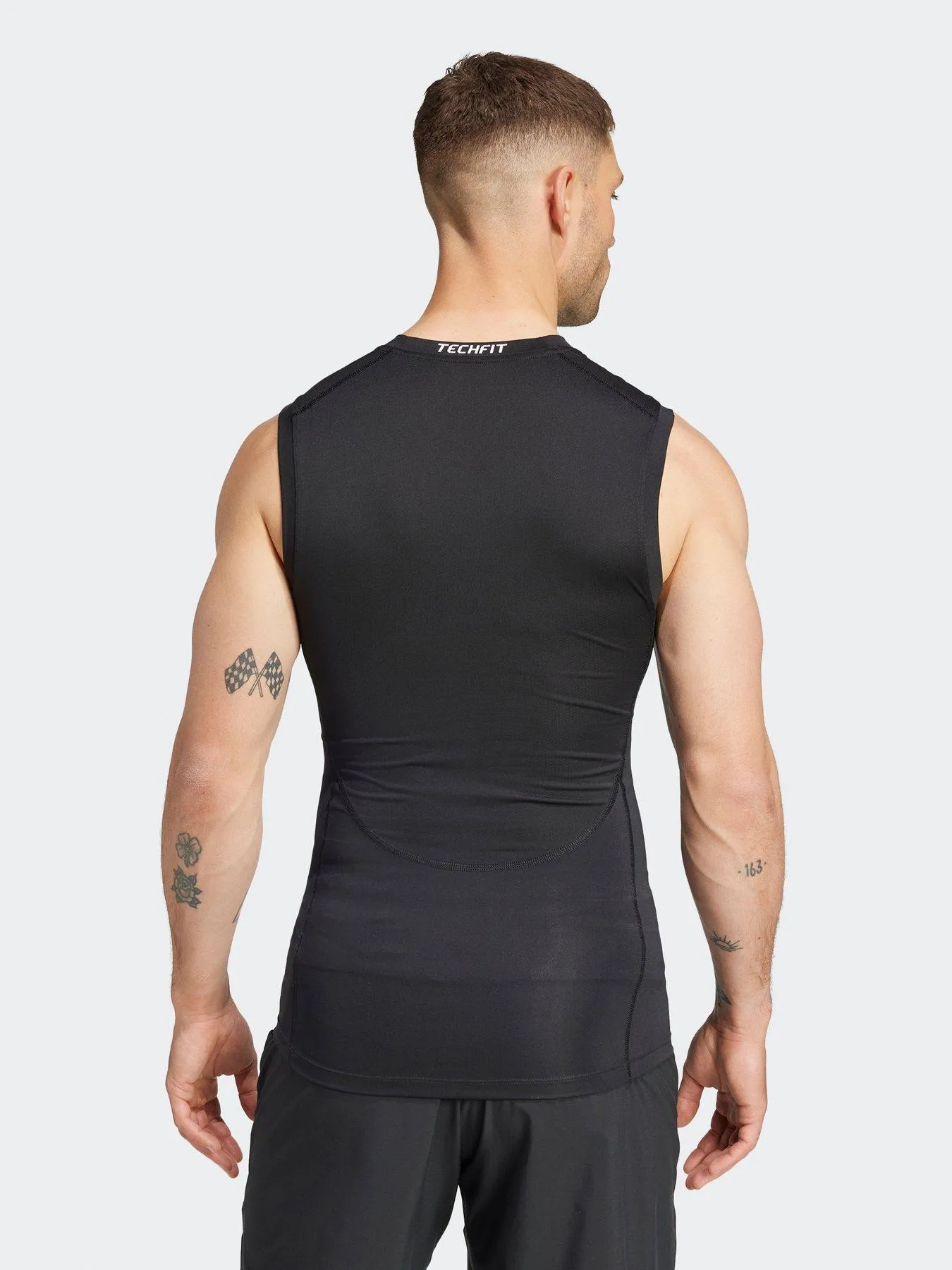 adidas Mens Training Tech Fit Vest - Black