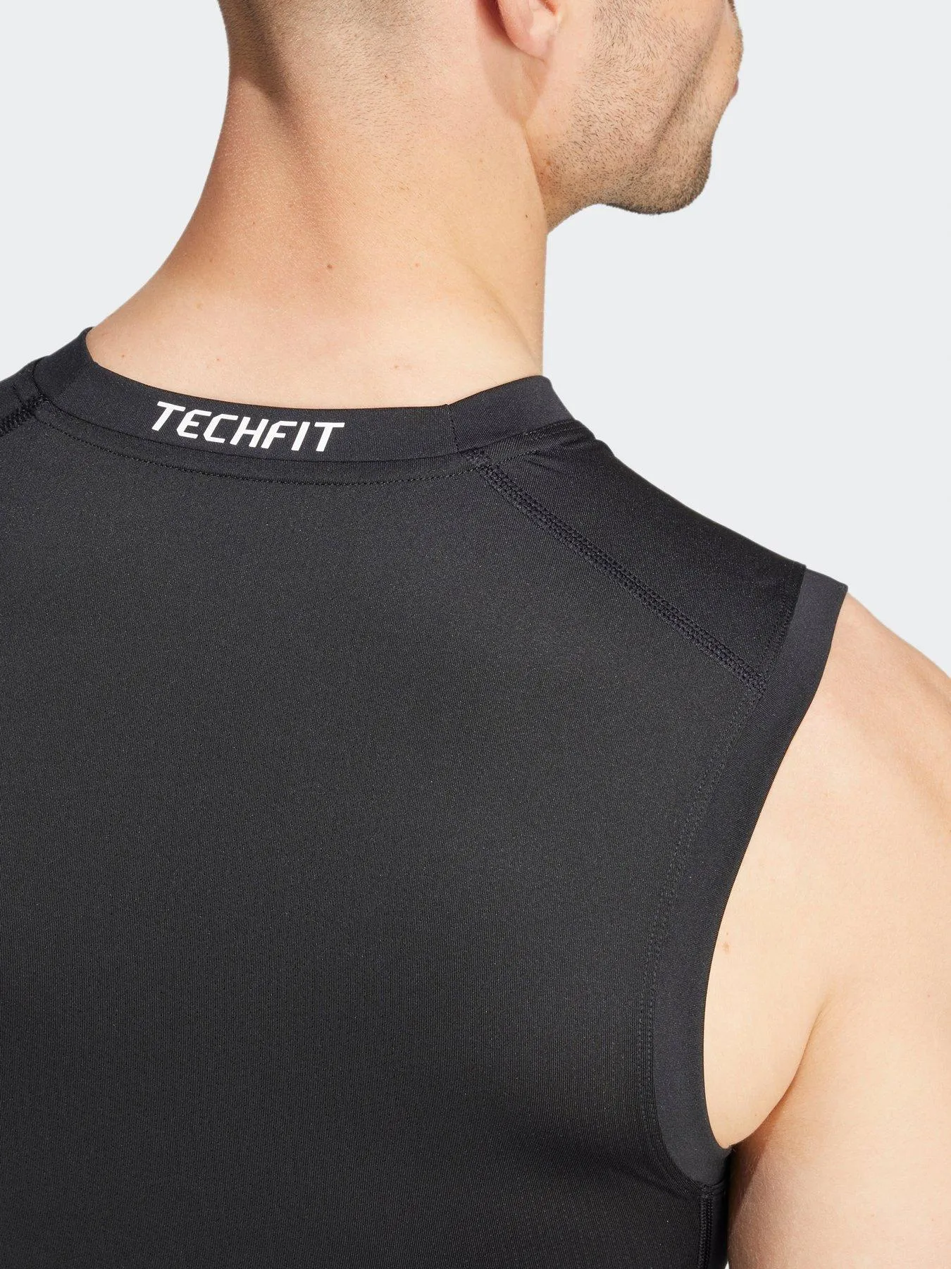 adidas Mens Training Tech Fit Vest - Black