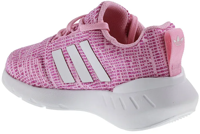 Adidas Originals Kids Trainers Swift Run 22 True Pink White