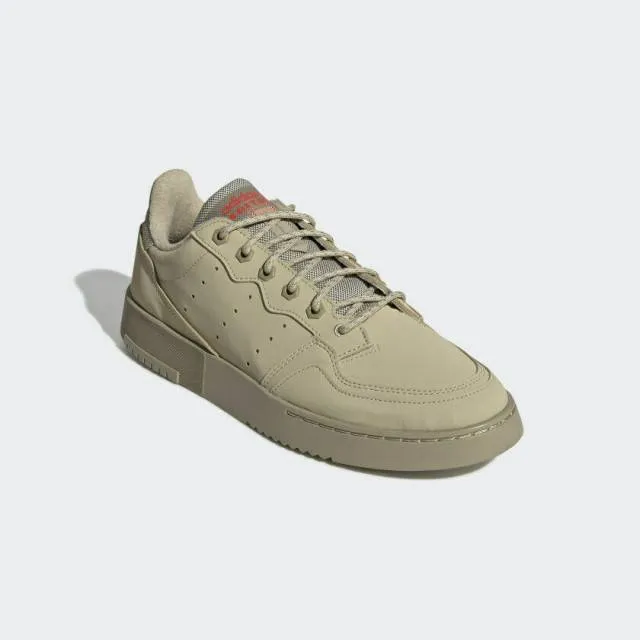 Adidas Originals Men's Beige Savanna Supercourt Sneakers...