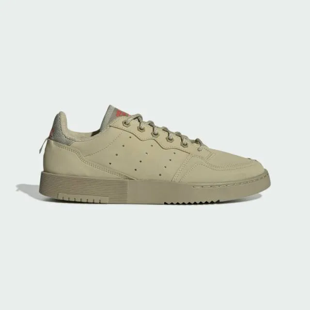 Adidas Originals Men's Beige Savanna Supercourt Sneakers...