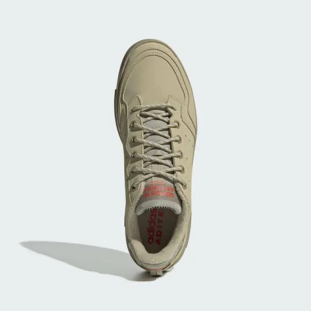 Adidas Originals Men's Beige Savanna Supercourt Sneakers...