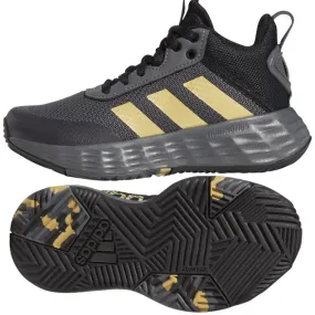 Adidas OwnTheGame 2.0 Jr GZ3381 basketball shoe grey shades of grey