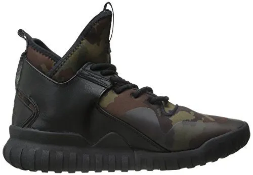 Adidas Tubular X Men Round Toe Leather Sneakers