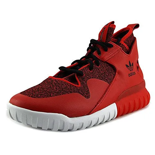 Adidas Tubular X Men Round Toe Leather Sneakers