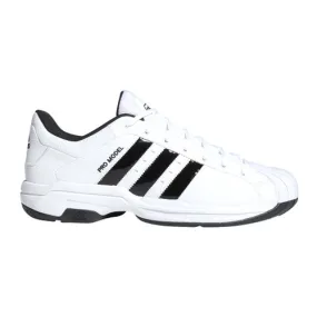 Adidas Unisex-Adult Pro Model 2G Low Basketball Shoe White/Black