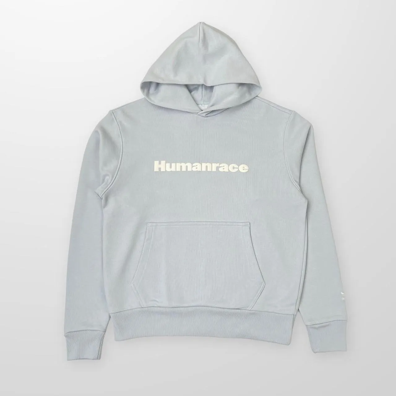 Adidas x Pharrell Williams Humanrace Basics Hoodie In Pastel Blue