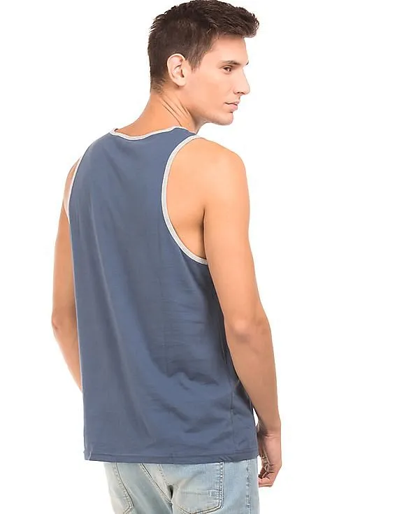 Aeropostale Regular Fit Printed Tank