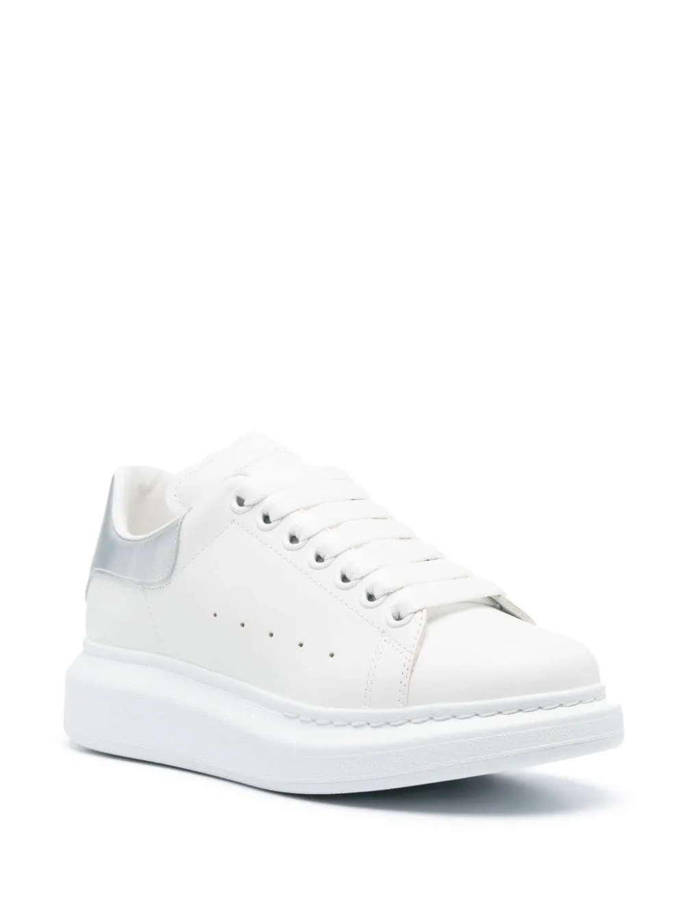 Alexander McQueen    Alexander Mc Queen Oversized Leather Sneakers