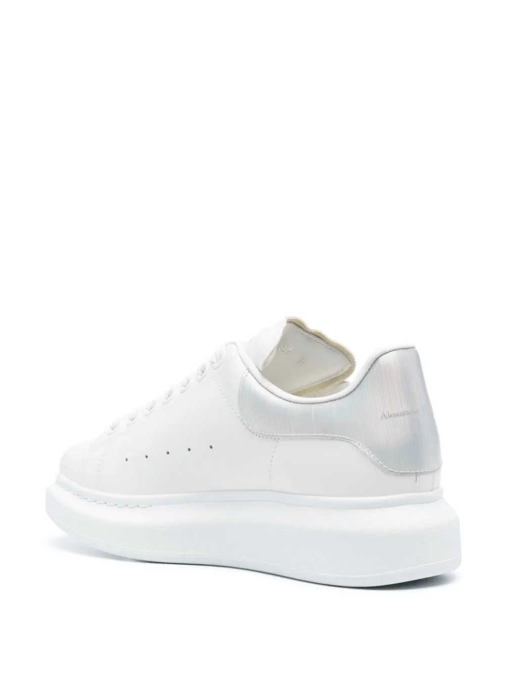 Alexander McQueen    Alexander Mc Queen Oversized Leather Sneakers