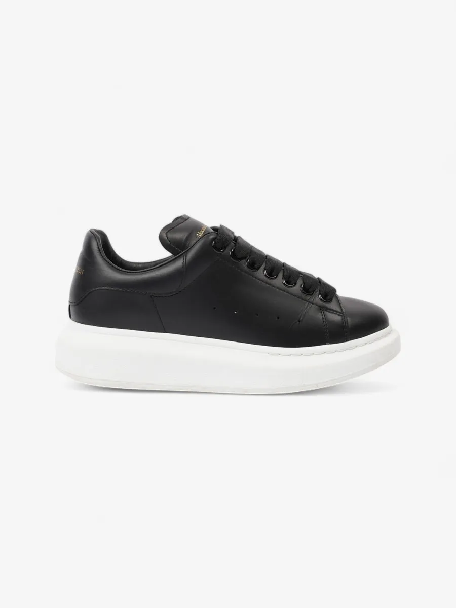 Alexander McQueen Oversized Sneakers Black Leather EU 38 UK 5