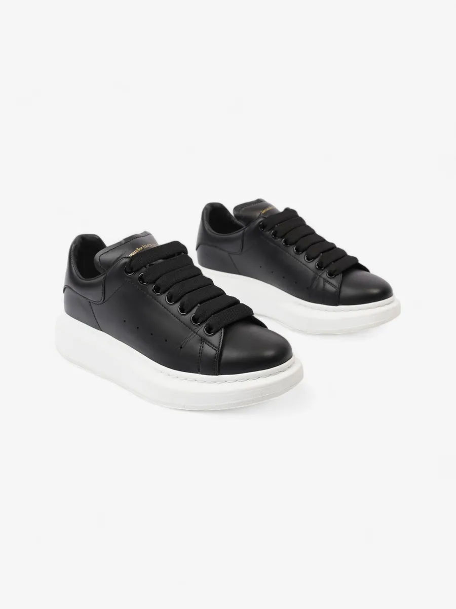 Alexander McQueen Oversized Sneakers Black Leather EU 38 UK 5