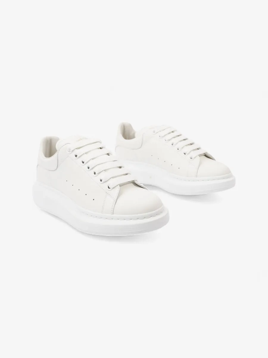 Alexander McQueen Oversized Sneakers White Leather EU 40 UK 6