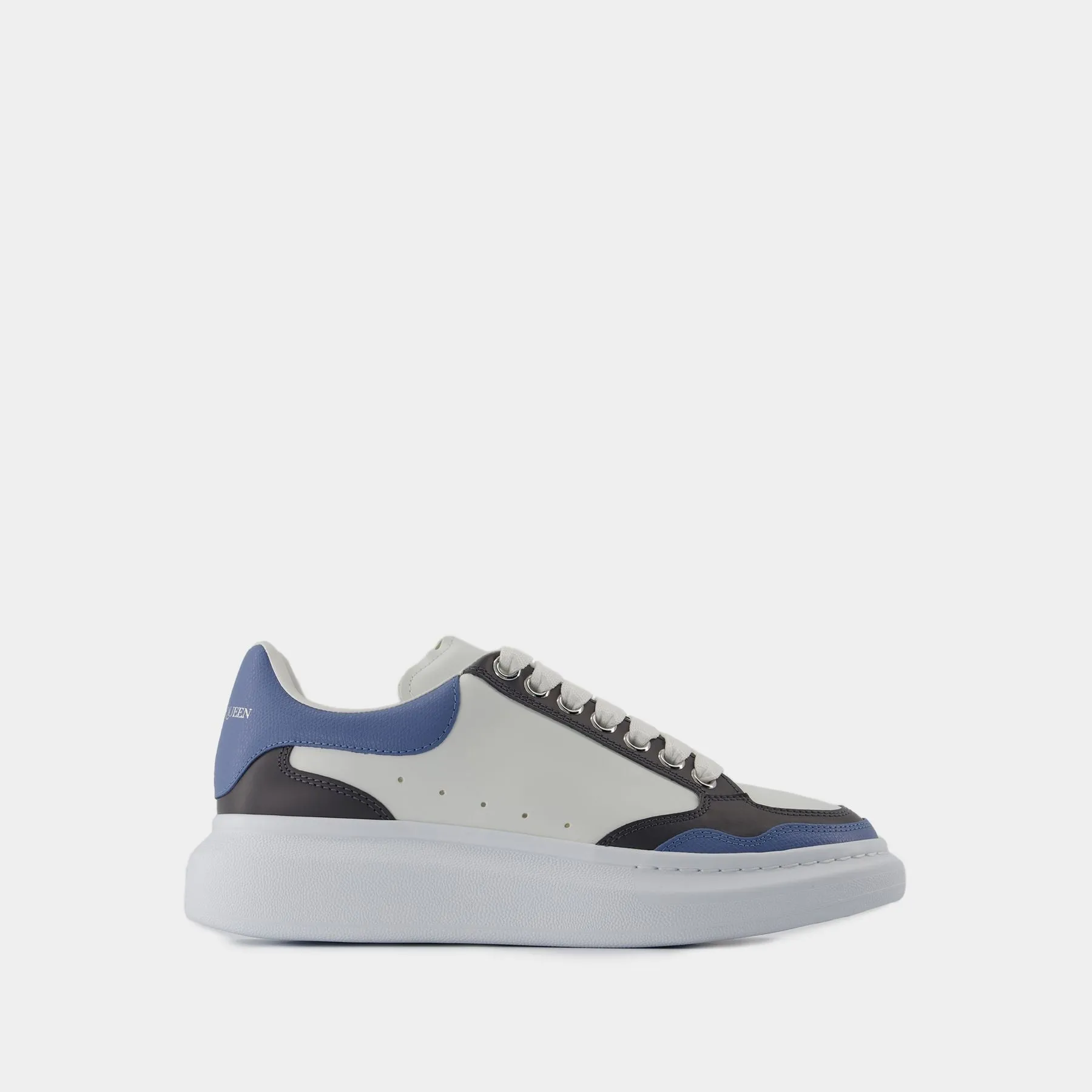 Alexander McQueen  Retro Oversized Sneakers - Alexander McQueen - Leather - Blue