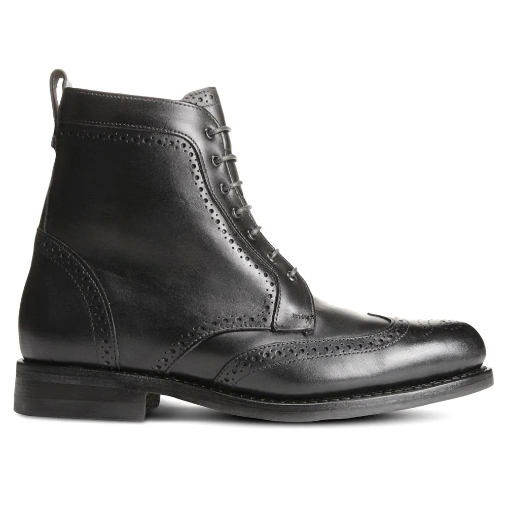 Allen Edmonds Dalton Wingtip Dress Boot Black (1115)