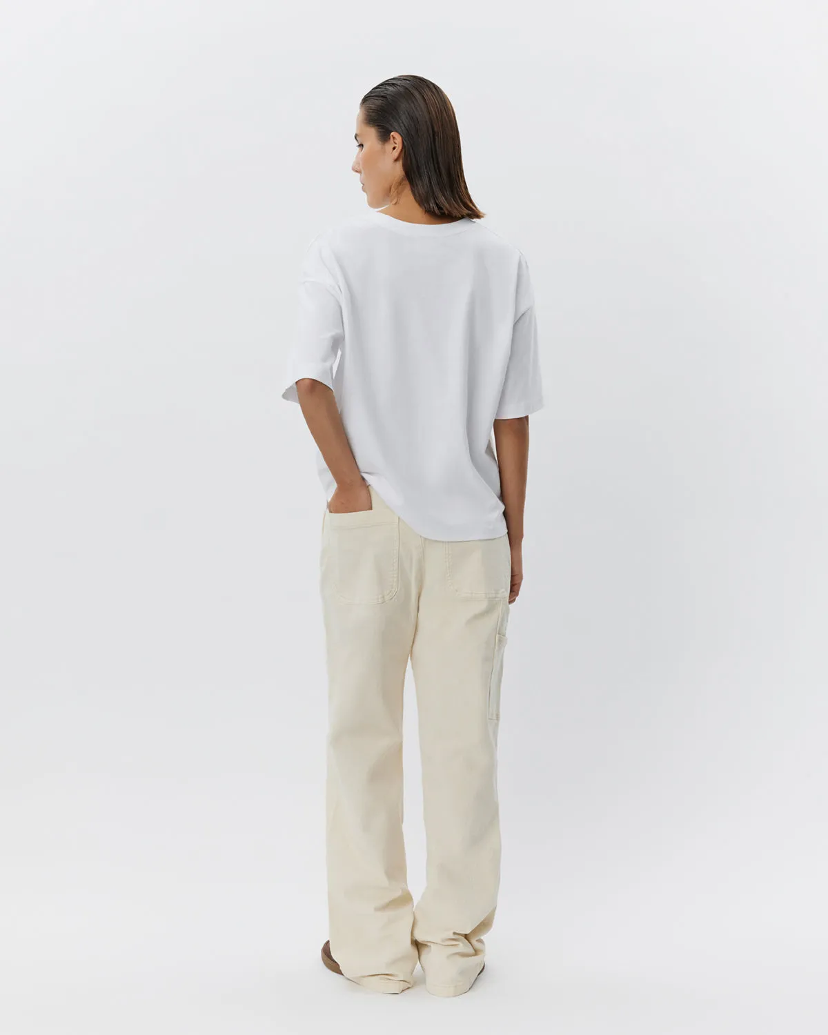 AMYSW TROUSERS - Off White