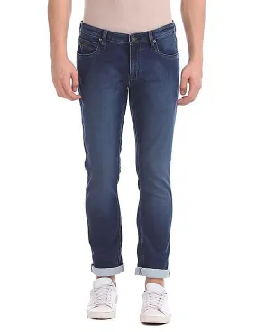 Arrow Sports James D Slim Fit Stone Wash Jeans