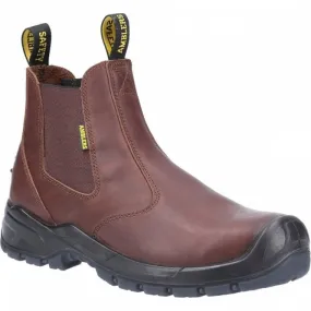 AS307C S3 Safety Dealer Boot Brown Size: UK6 *One Size Only - Outlet Store*