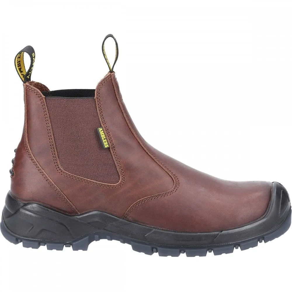 AS307C S3 Safety Dealer Boot Brown Size: UK6 *One Size Only - Outlet Store*