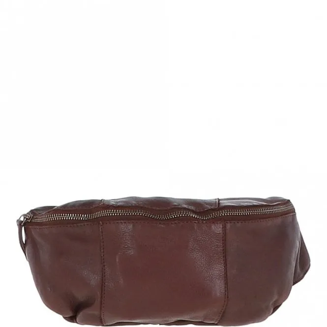 Ashwood  Leather Bum Bag Brandy: ERWIN