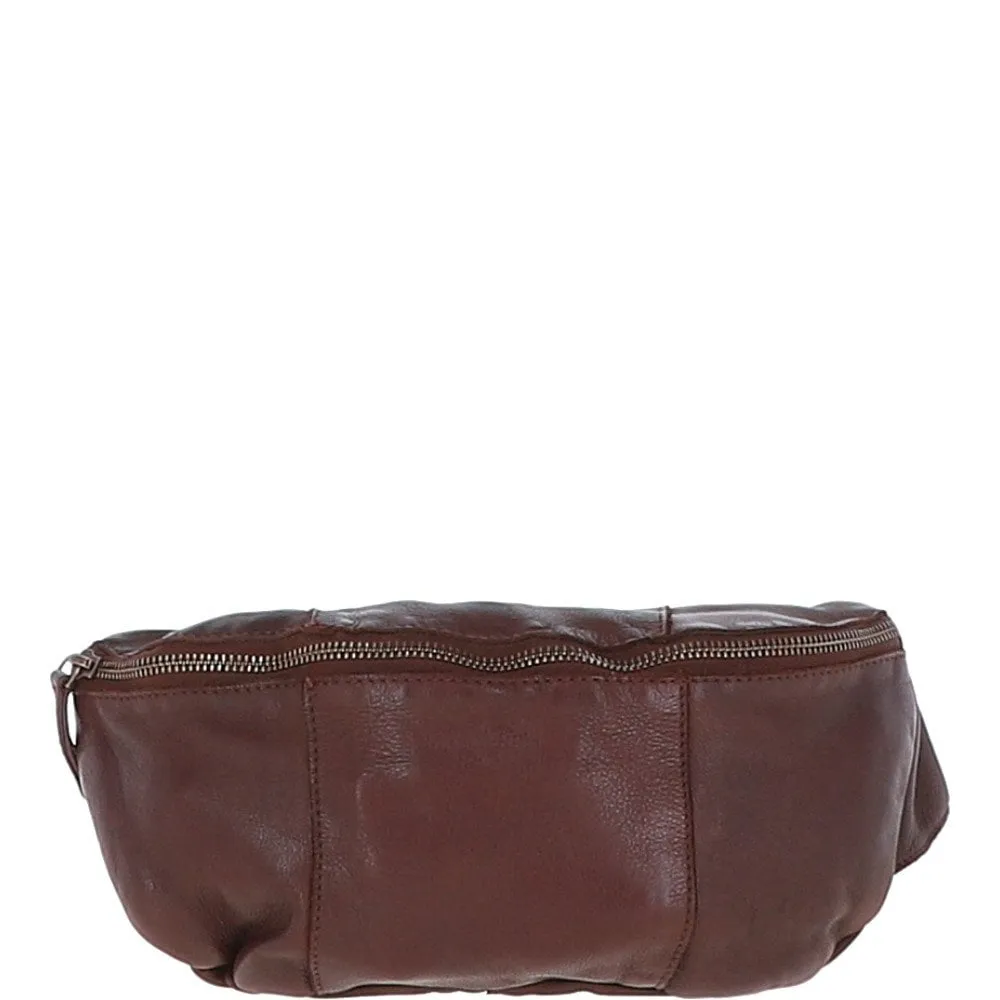 Ashwood  Leather Bum Bag Brandy: ERWIN