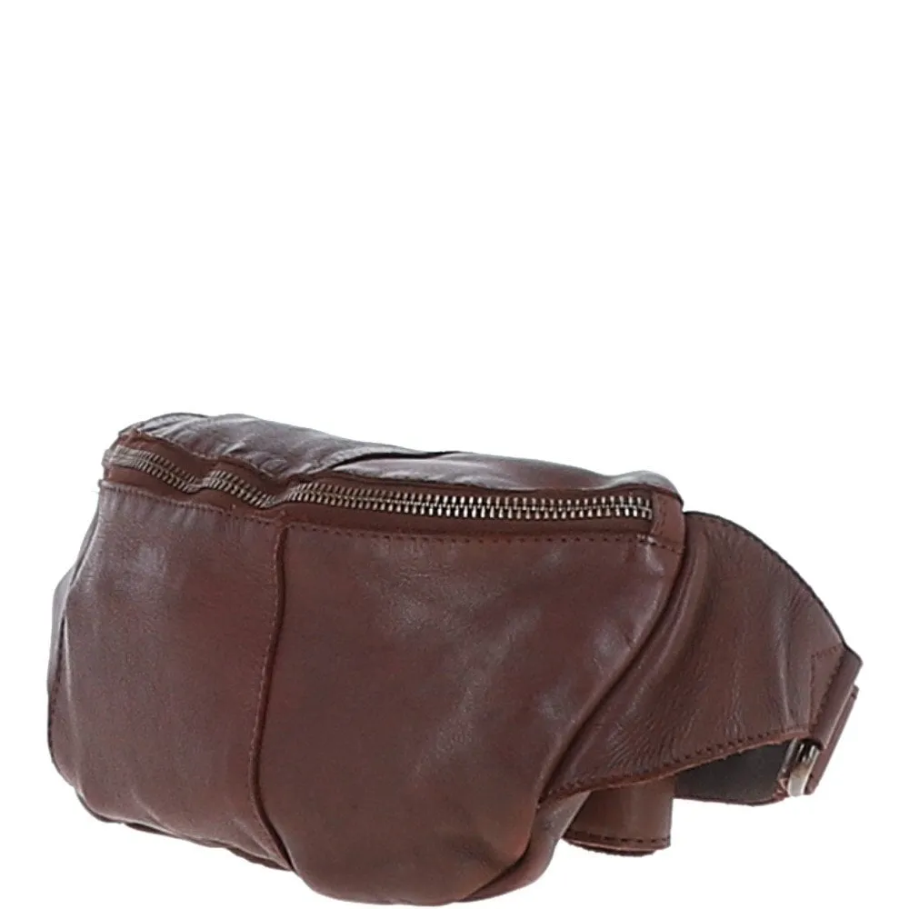 Ashwood  Leather Bum Bag Brandy: ERWIN