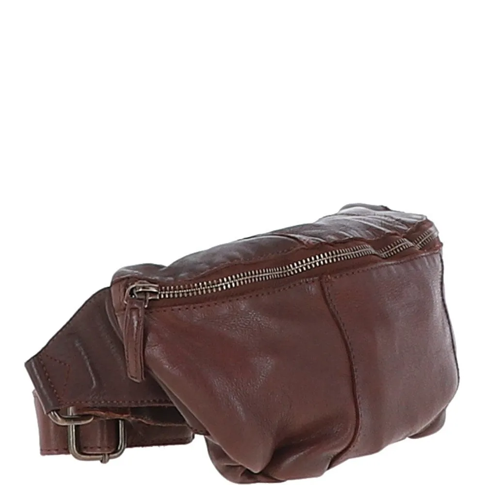 Ashwood  Leather Bum Bag Brandy: ERWIN