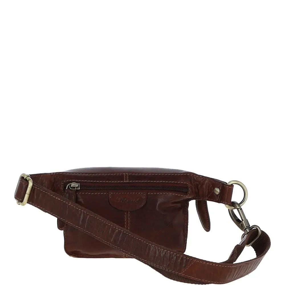 Ashwood Leather Waist Bag - Chestnut Tan: T-74