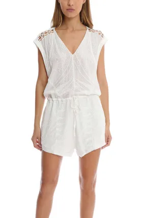 Austin Romper - Ecru