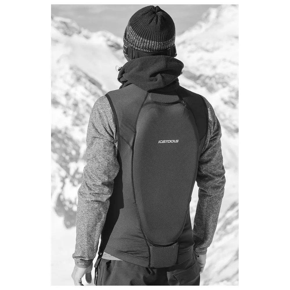 Back protection Icetools ---Lite Vest Men Black White